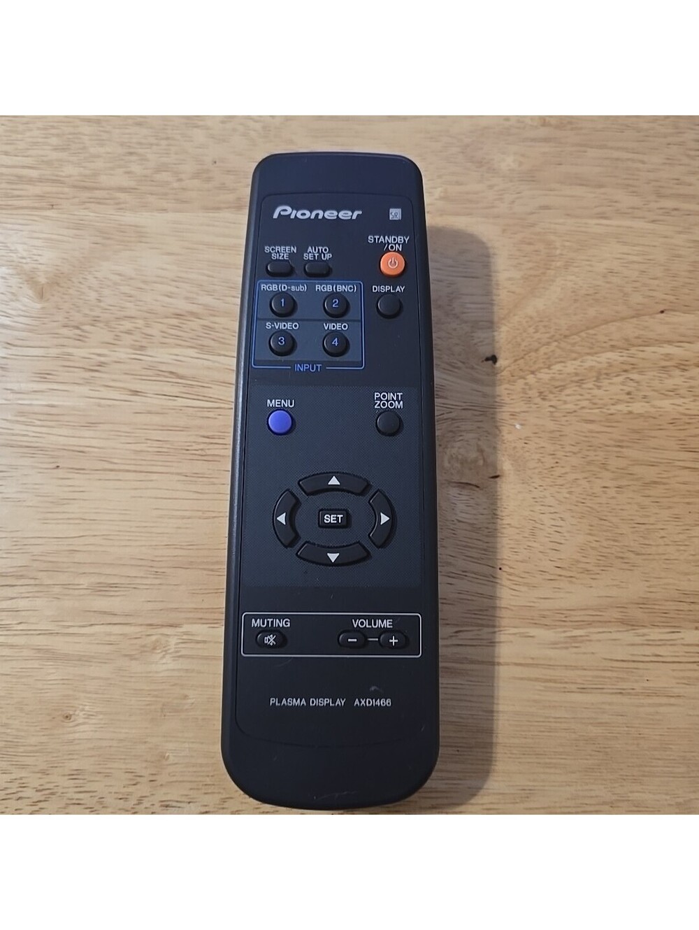 Pioneer AXD1466 Remote Control Plasma TV Stereo Audio Clean OEM